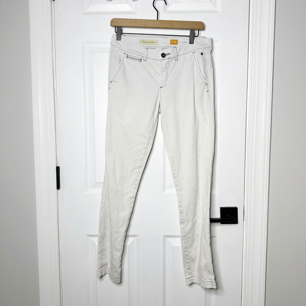 Pilcro and the Letterpress Hyphen Chino‎ Pants Womens 27 Gray Skinny